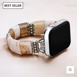 Cape Diablo - Sacred Sands Agate Stretch Apple Watch Strap